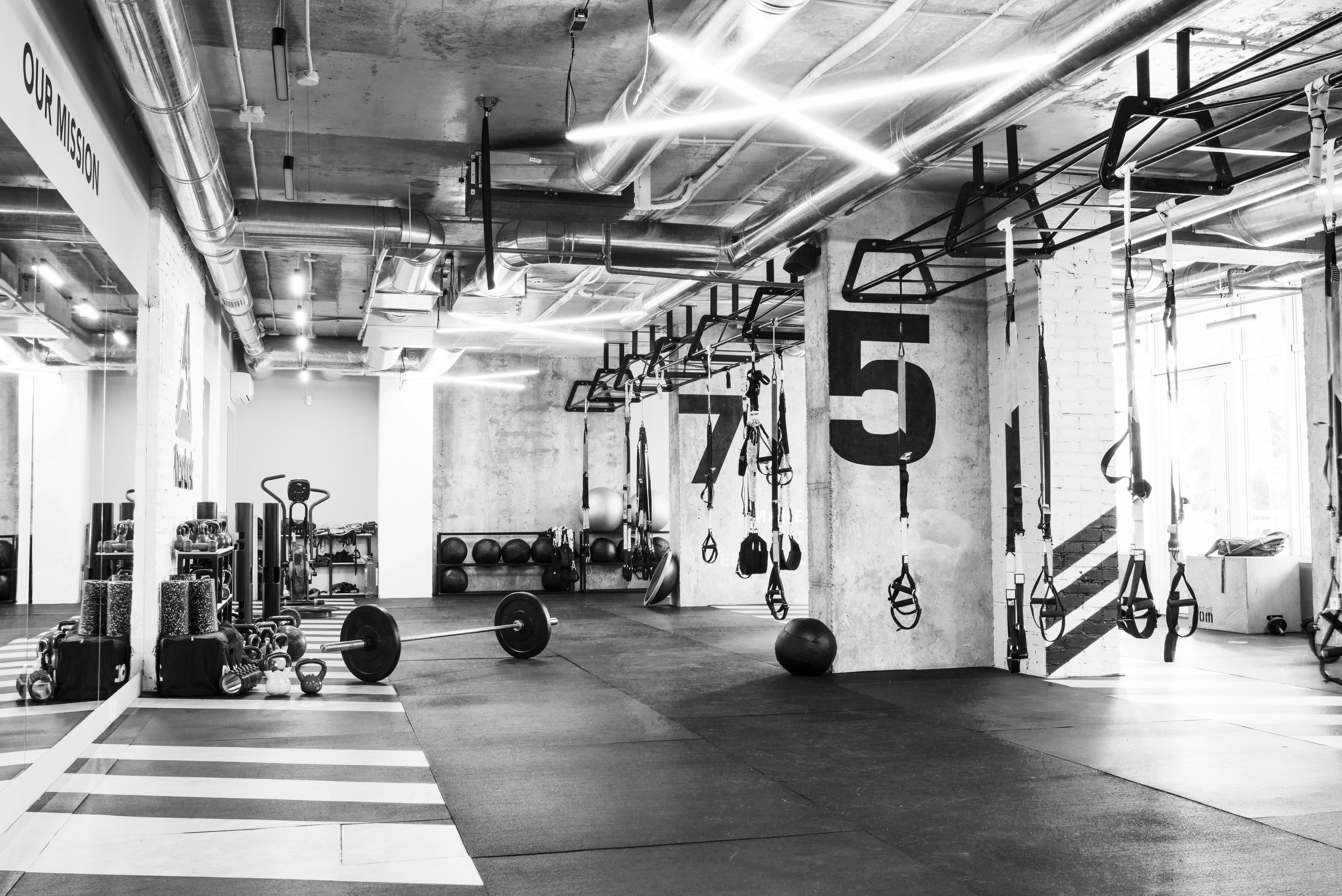 World-class gym equipment